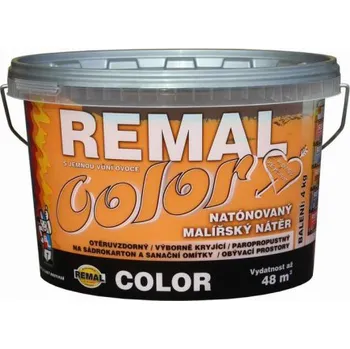 Recenze Remal Color 0720 4 kg barva na zeď Recenze Remal Color 0720 4 kg