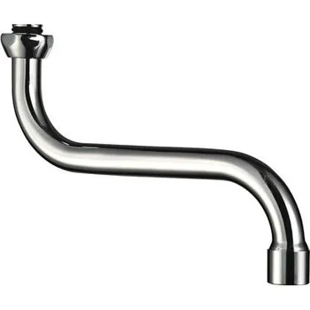 Vodovodní baterie Výtokové ramínko "S"30cm průměr otvoru 18mm X 3/4"