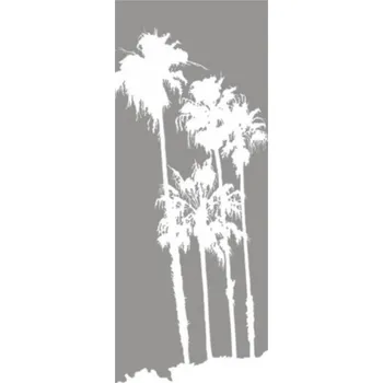 Sprchové dveře JA - GLAS Skleněné dveře JA-GLAS 044 palmy