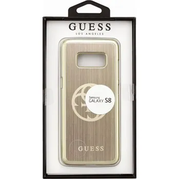 Pouzdro na mobilní telefon Guess zadní kryt pro Samsung S8 zlaté
