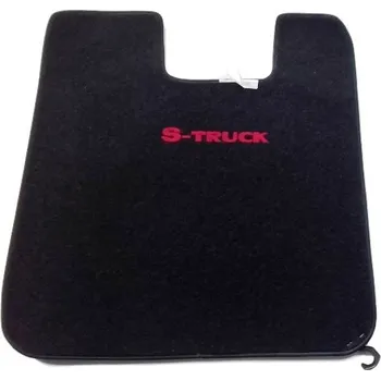 autokoberec Koberec textilní středový pro SCANIA R od 2009 automat, černo-červená barva