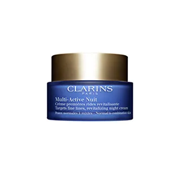 Pleťový krém Clarins Multi-Active revitalizační noční krém proti jemným vráskám pro normální a smíšenou pleť 50 ml