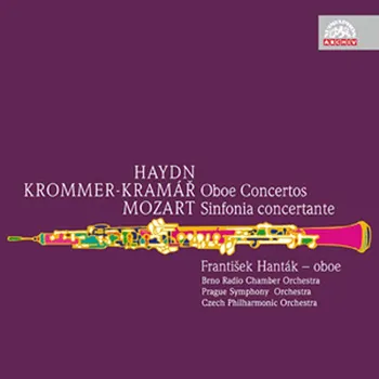Česká hudba Krommer-Kramář, Haydn: Hobojové koncerty/Mozart: Sinfonia concertante - František Hanták [CD]
