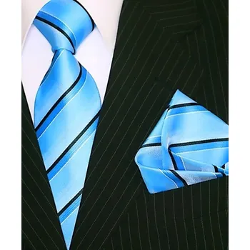 Kravata Binder de Luxe kravata 540 + kapesník