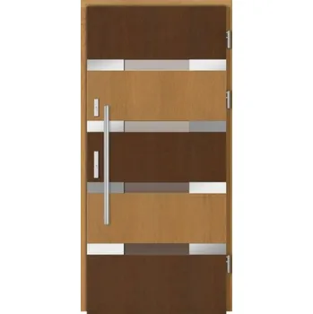 Vchodové dveře DOORSY vchodové dřevěné dveře DOORSY VINCI 04