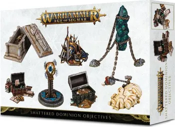 Příslušenství k deskovým hrám Games Workshop Warhammer Age of Sigmar Shattered Dominion Objectives Markers