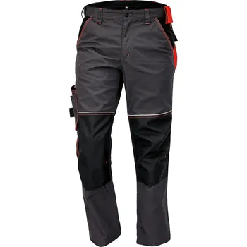 montérky Červa Knoxfield antracit/červené kalhoty