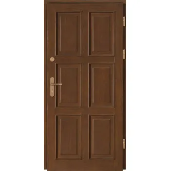 Vchodové dveře DOORSY vchodové dřevěné dveře DOORSY LINCOLN plné