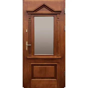 Vchodové dveře DOORSY vchodové dřevěné dveře DOORSY BRISTOL sklo