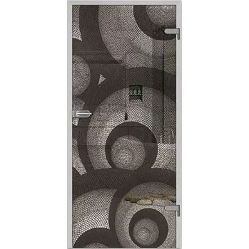 Interiérové dveře DRE skleněné dveře DRE GOSSA 5 čiré