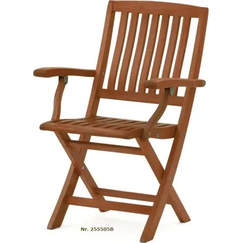 Skládací židle s opěrkami Minoa