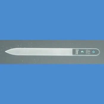 Skleněný pilník na nehty pískovaný Swarovski střední 140/2mm, ZODIAK znamení PANNA