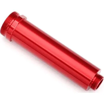 RC vybavení 1:8 Traxxas Desert Racer TQi: Tělo tlumiče GTR 64mm červené bez závitu