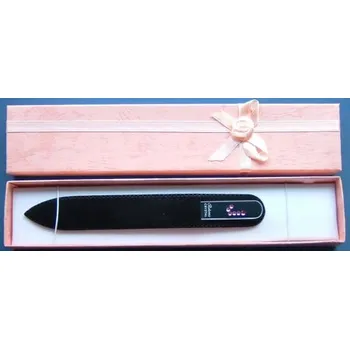 Skleněný pilník na nehty Swarovski střední 140/2mm písmeno - "J"