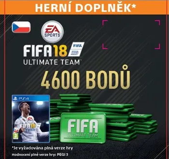 FIFA 18 PS4 4600 Ultimate Points