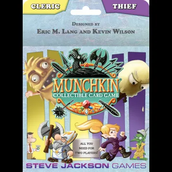 Příslušenství ke karetním hrám Steve Jackson Games Munchkin Collectible Card Game: Cleric & Thief Starter Set