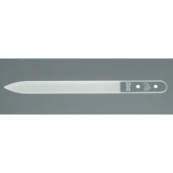 Skleněný pilník na nehty pískovaný Swarovski střední 140/2mm, ZODIAK znamení VODNÁŘ