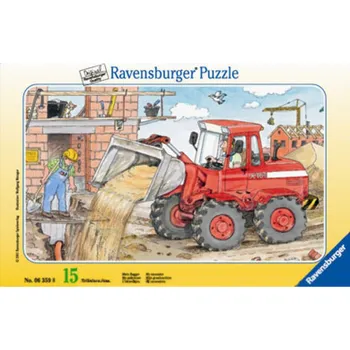 Puzzle Ravensburger Můj bagr 15 dílů