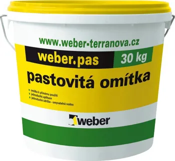 Omítka Weber pas akrylát zrnitý 1 mm 30kg