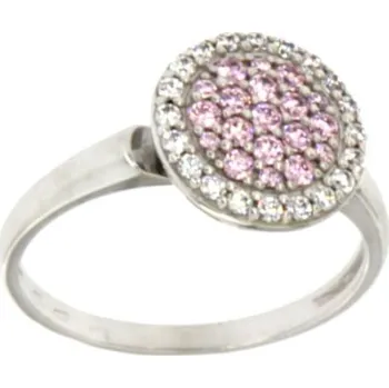 Prsten Zlatnictví U Kostela Dámský prsten z bílého zlata se zirkony 32604 53 289771468