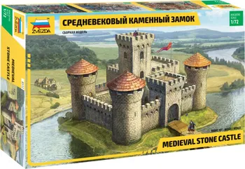 Plastikový model Zvezda Medieval Stone Castle 1:72