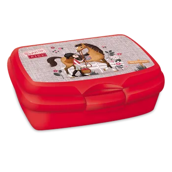 Ars Una Box na svačinu 16 x 5,5 x 13 cm, Born to ride