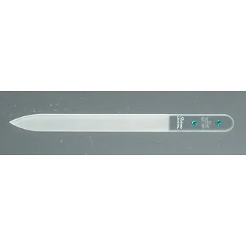 Skleněný pilník na nehty pískovaný Swarovski střední 140/2mm, ZODIAK znamení VÁHY