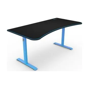 Počítačový stůl AROZZI ARENA Gaming Desk, černá - modrá, herní stůl, délka stolu 160cm, nastavitelné šířka 71-82cm, nastavitelná výška 71-81cm