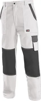 montérky CXS Luxy Josef kalhoty do pasu bílé/šedé