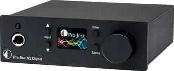 Sluchátkový předzesilovač Pro-Ject Pre Box S2 Digital černý