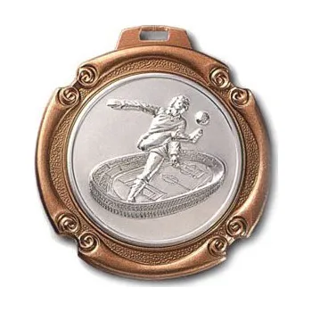 Medaile - zdobení svitek - Barva: Bronzová