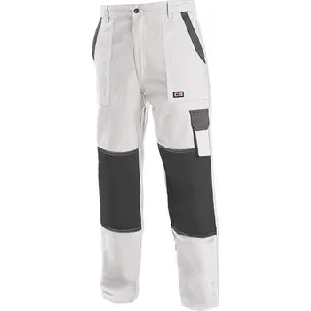 montérky CXS Luxy Josef kalhoty do pasu bílé/šedé