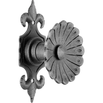 Dveřní kování Kovaná koule na rozetě model 64