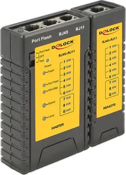Síťový kabel Delock RJ45/RJ12 + portfinder 86407