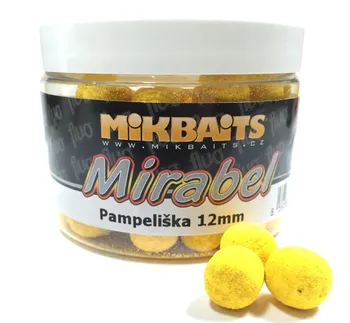 Boilies Mikbaits Boilie Mirabel Fluo 12 mm/150 ml
