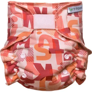 Plenkové kalhoty T-TOMI kalhotková plena na suchý zip 3-15 kg 1 ks