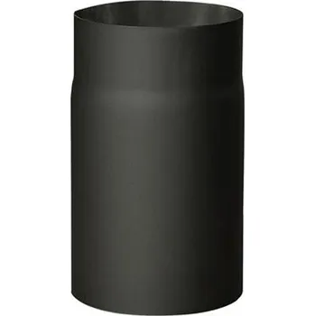 Krbová vložka Kouřovod černý 130/250mm tl. 2mm