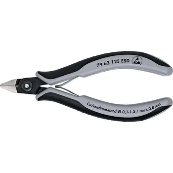 Dílna Knipex Přesné boční štípací kleště na elektroniku ESD 125 79 62 125 ESD