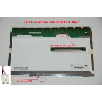 Náhradní displej pro notebook LCD 15.4" 1440x900 WXGA+ CCFL 30pin matný povrch