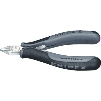 Ruční nářadí Knipex Boční štípací kleště pro elektroniku ESD 115 77 72 115 ESD