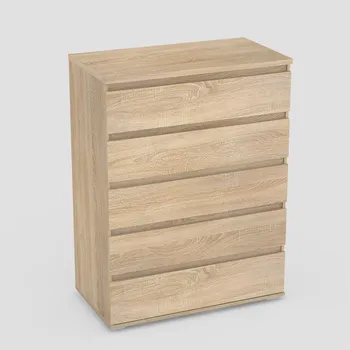 Ložnice Komoda šuplíkatá,vysoká Amy Dub sonoma