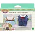 Doplněk k figurce Sylvanian Families 6019 Město sada oblečků námořnická/světle modrá