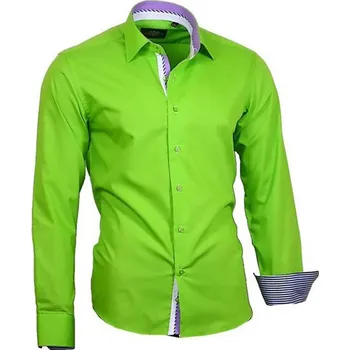 Pánská košile Binder de Luxe 82708 zelená