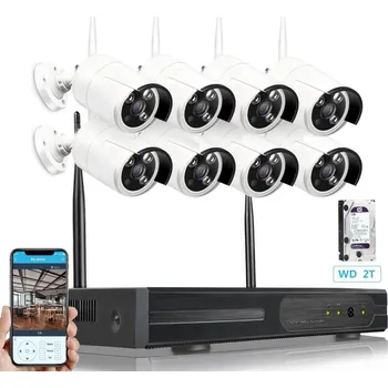 Kompletní kamerový systém Isotect NVR8-2TB