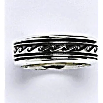 Prsten Stříbrný prsten s patinou,prsten ze stříbra,váha 8,42 g