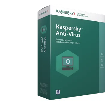 Kaspersky Anti-Virus 2018 1 zařízení 1 rok update box Antivir Kaspersky Anti-Virus 2018 1 zařízení 1 rok update box