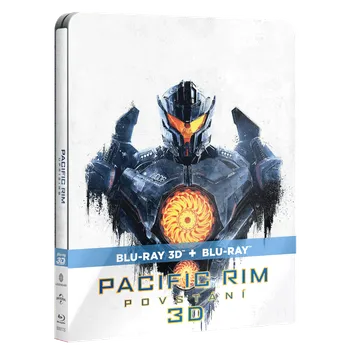 Blu-ray film Recenze Blu-ray Pacific Rim: Povstání 3D Steelbook (2018)