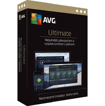 Antivir Recenze AVG UltimatE Internet Security + Tune Up 1 rok