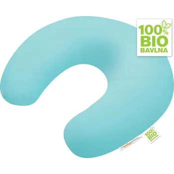 Kojící polštář Kojící polštář Lucky Pillow BIO BAVLNA nebeská modrá