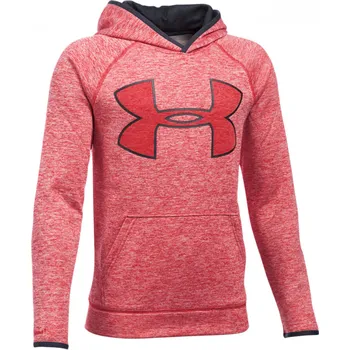 Chlapecké oblečení Mikina Under Armour AF Storm Twist Highlight Červený melír YXS - XS